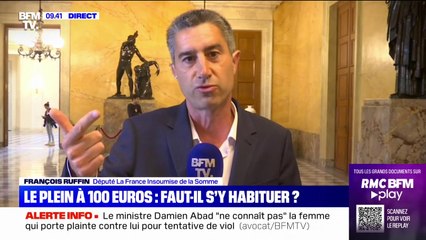 Carburants: Total "sont des profiteurs de guerre" estime François Ruffin