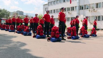 Çevik kuvvetin kurtarma timi afetlerde hayat kurtaracak