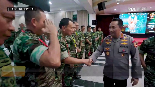 KAPOLRI SEPEKAN : Kapolri Melepas 144 Peserta Pemecahan Rekor Muri Bersepeda Beregu(2/2)