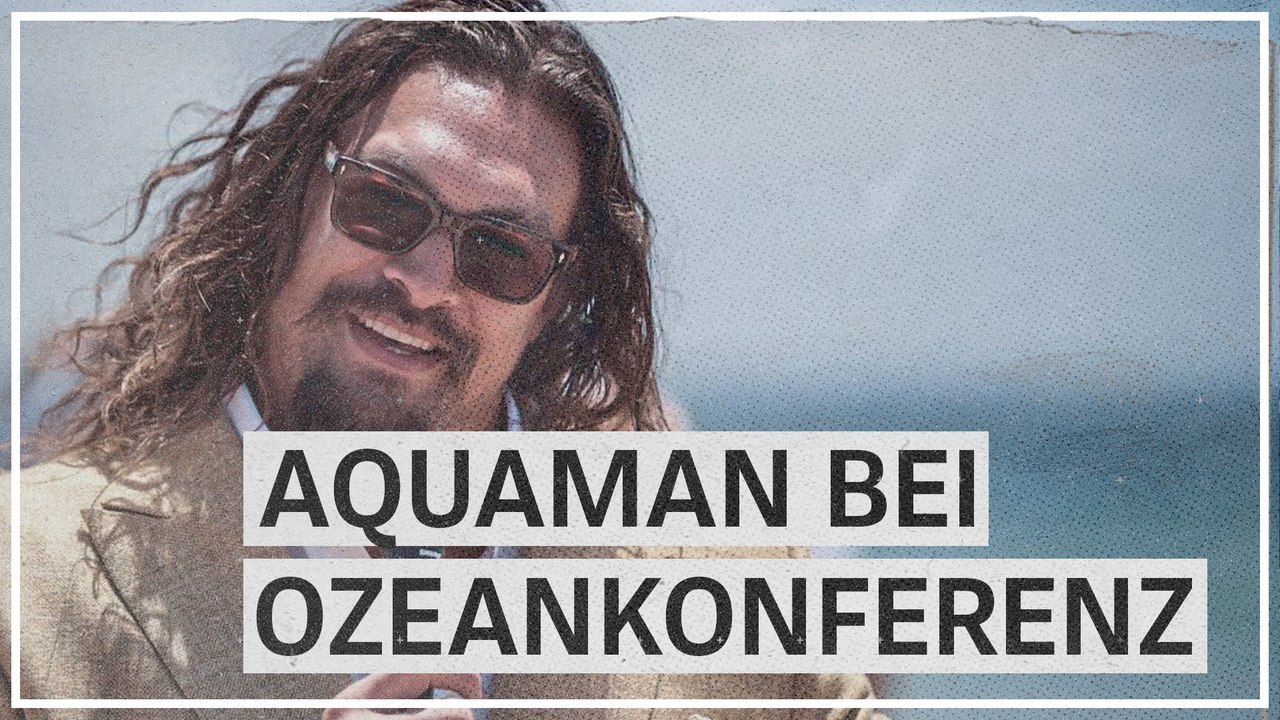 'Aquaman'-Star bei UN-Ozeankonferenz
