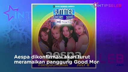 Aespa Grup Wanita K-pop Pertama Tampil di GMA Summer Concert