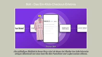 Bolt - the one-click checkout experience