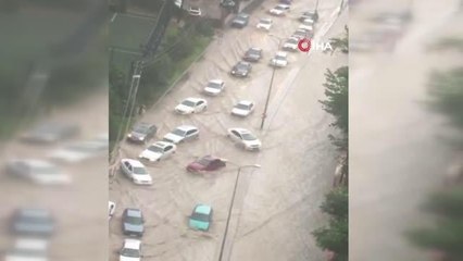 Başkent'te yollar dereye döndü