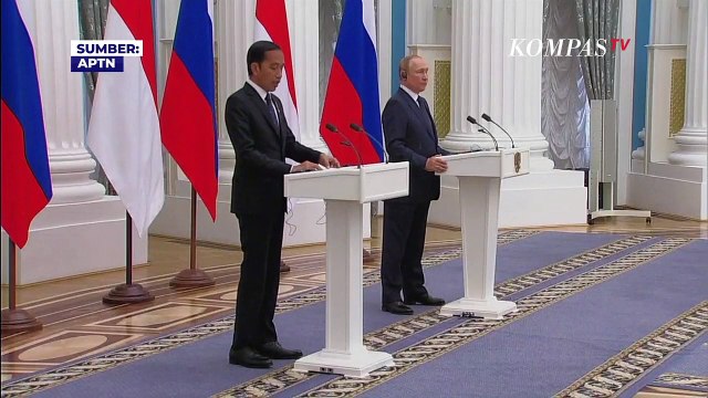 Jokowi Bertemu Putin Bawa Misi Damai Rusia-Ukraina: Saya Siap Jadi Jembatan