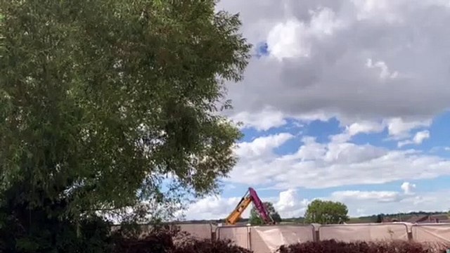 Controversial construction work continues on Warsop housing development