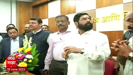 CM Eknath Shinde : आज नवीन सुरुवात आणि माजी मुख्यमंत्री देवेंद्र फडणवीस यांची मला साथ ABP Majha