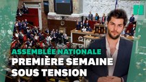 Assemblée nationale: Les trois images historiques d'une première semaine sous tension