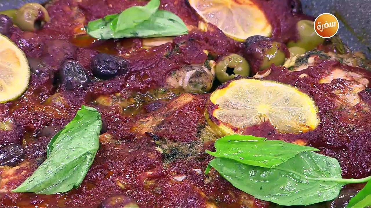 سمك فيلية بالطماطم | نورا السادات