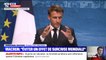 Emmanuel Macron: "Notre volonté est de tenir les prix du gaz et du pétrole"