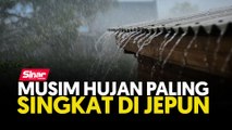 Musim hujan paling singkat dalam sejarah di Jepun