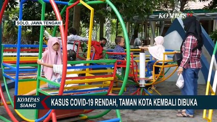 Kasus Covid-19 Rendah, Taman Cerdas di Kota Solo Kembali Dibuka