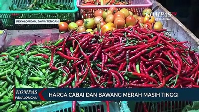 Harga Cabai dan Bawang Merah Masih Tinggi