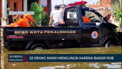 28 Orang Masih Mengungsi Karena Banjir Rob
