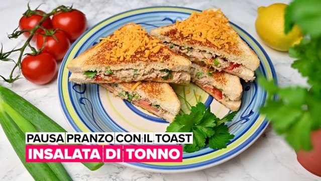 Toast per tutti i gusti: Insalata di tonno