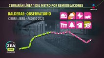 Anuncian proceso de modernización de la Línea 1 del Metro
