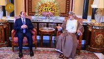 الرئيس السيسي يلتقي سلطان عمان السلطان هيثم بن طارق في قصر العلم العامر