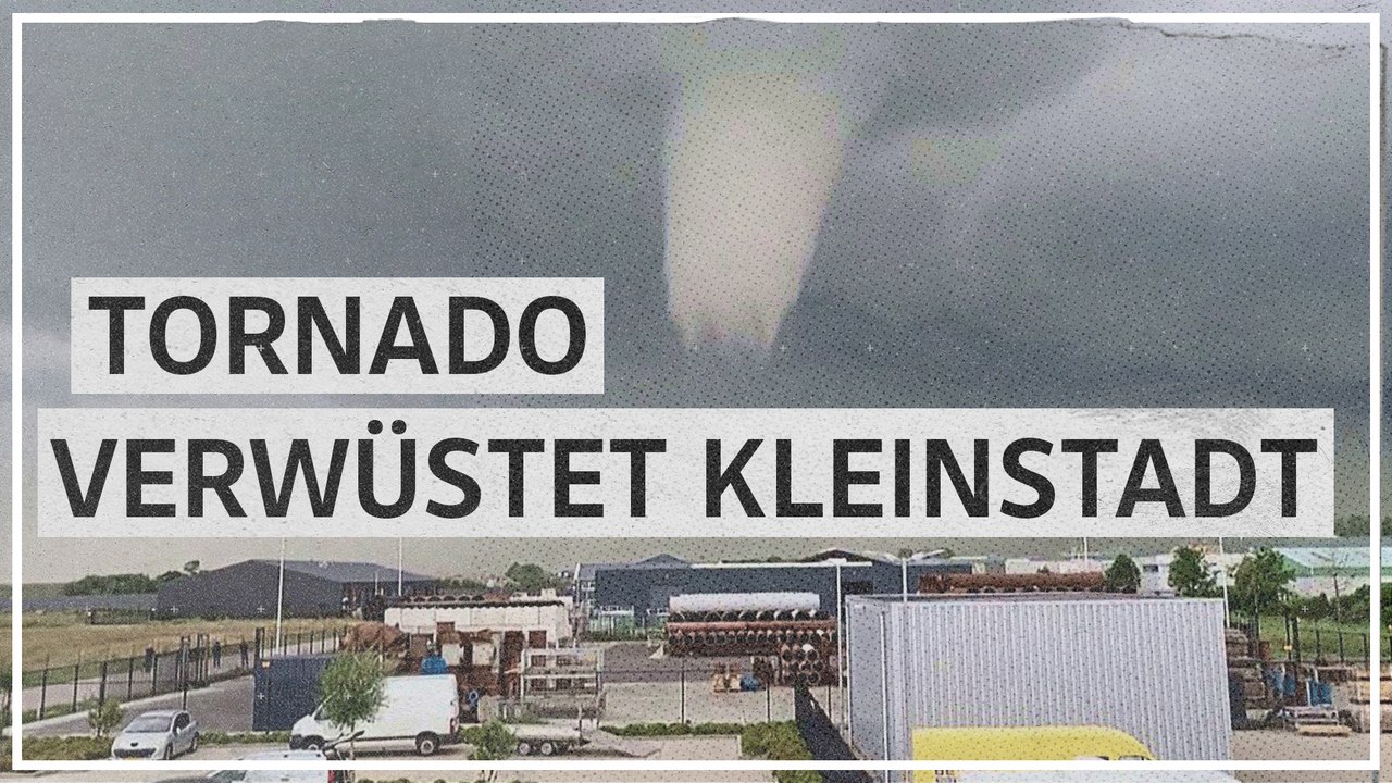 Niederlande: Tornado verwüstet Kleinstadt