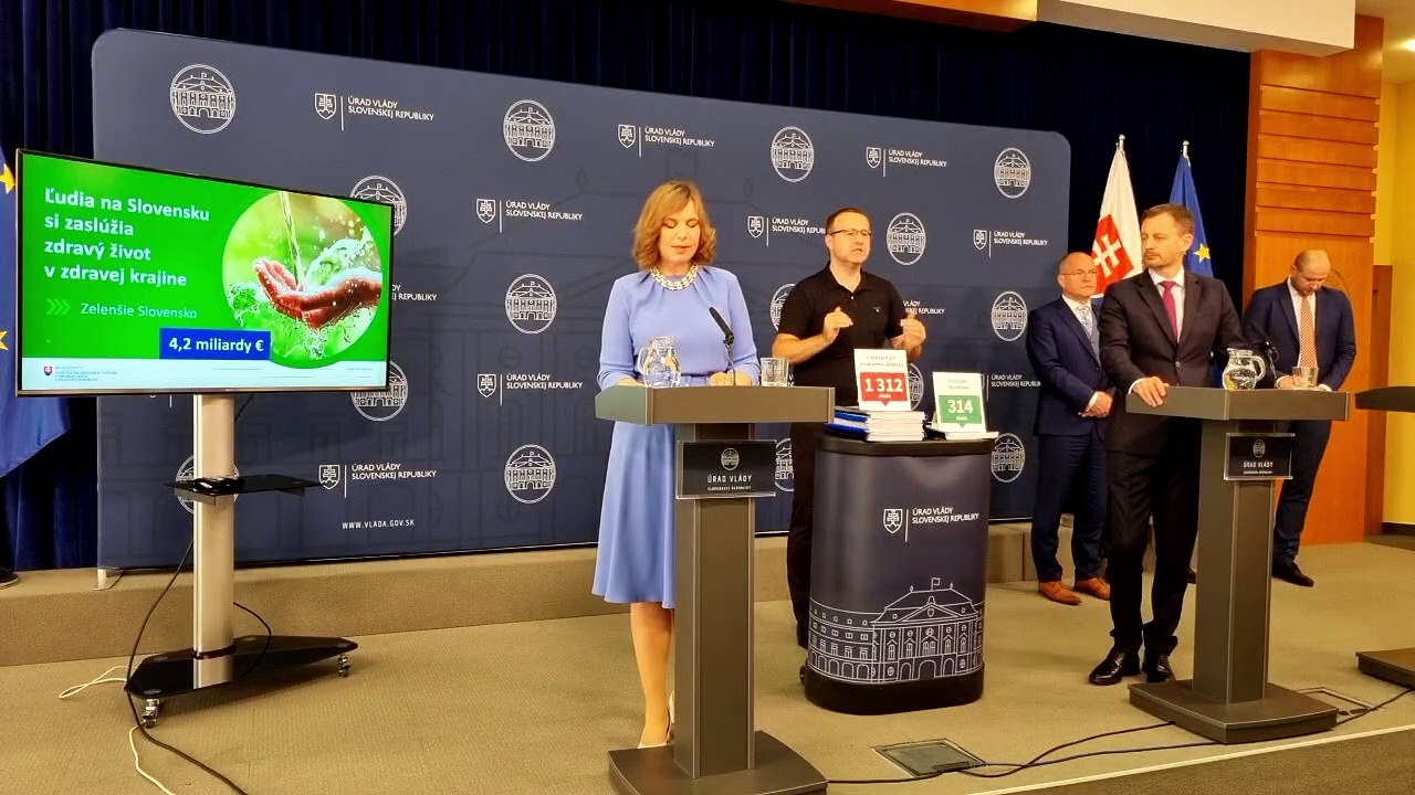 ZÁZNAM: V. Remišová: Vláda schválila plán investícií pre nové eurofondy