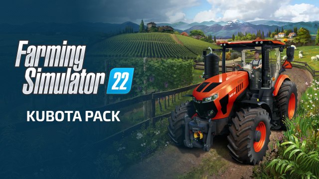 Farming Simulator 22 - Kubota Pack Launch Trailer I PS5 & PS4 Games