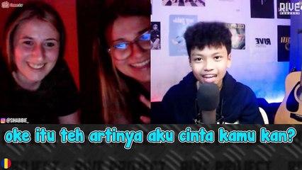 CEWEK INI SENENG BANGET KETEMU BOCIL INDONESIA! - OME.TV INTERNASIONAL