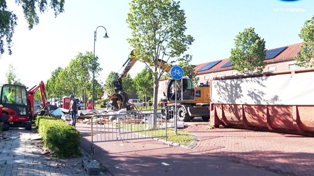 Une tornade, un phénomène rare aux Pays-Bas, a fait un mort et neuf blessés