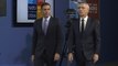 Sánchez y Stoltenberg recorren las instalaciones de la Cumbre de la OTAN