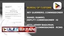 Mga matataas na opisyal ng BOC at DA, kasama sa mga pinangalanang sangkot umano sa agricultural smuggling