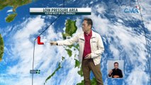 Low Pressure Area na nasa loob ng Philippine Area of Responsibility, may tiyansa na maging bagyo | 24 Oras
