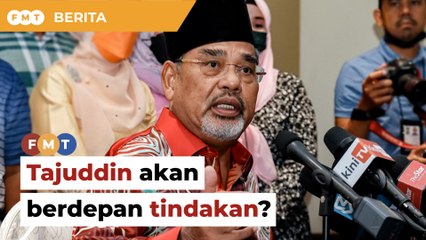 Zahid beri ‘bayangan’ Tajuddin akan berdepan tindakan