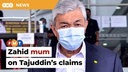 Zahid evades questions about SDs in support of Anwar