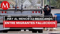 Migrantes hallados en tráiler en Texas murieron por asfixia, informa Ebrard