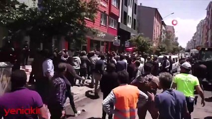 İki grup arasında silahlı sopalı kavga! Hayvan pazarı savaş alanına döndü