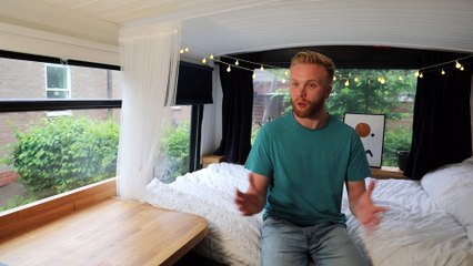 Birmingham friends transform a school bus into a luxury mobile home