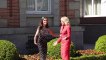 Letizia mantiene un encuentro con Jill Biden en el palacio de la Zarzuela