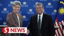 Saifuddin meets with Penny Wong, reaffirms M'sia-Australia ties