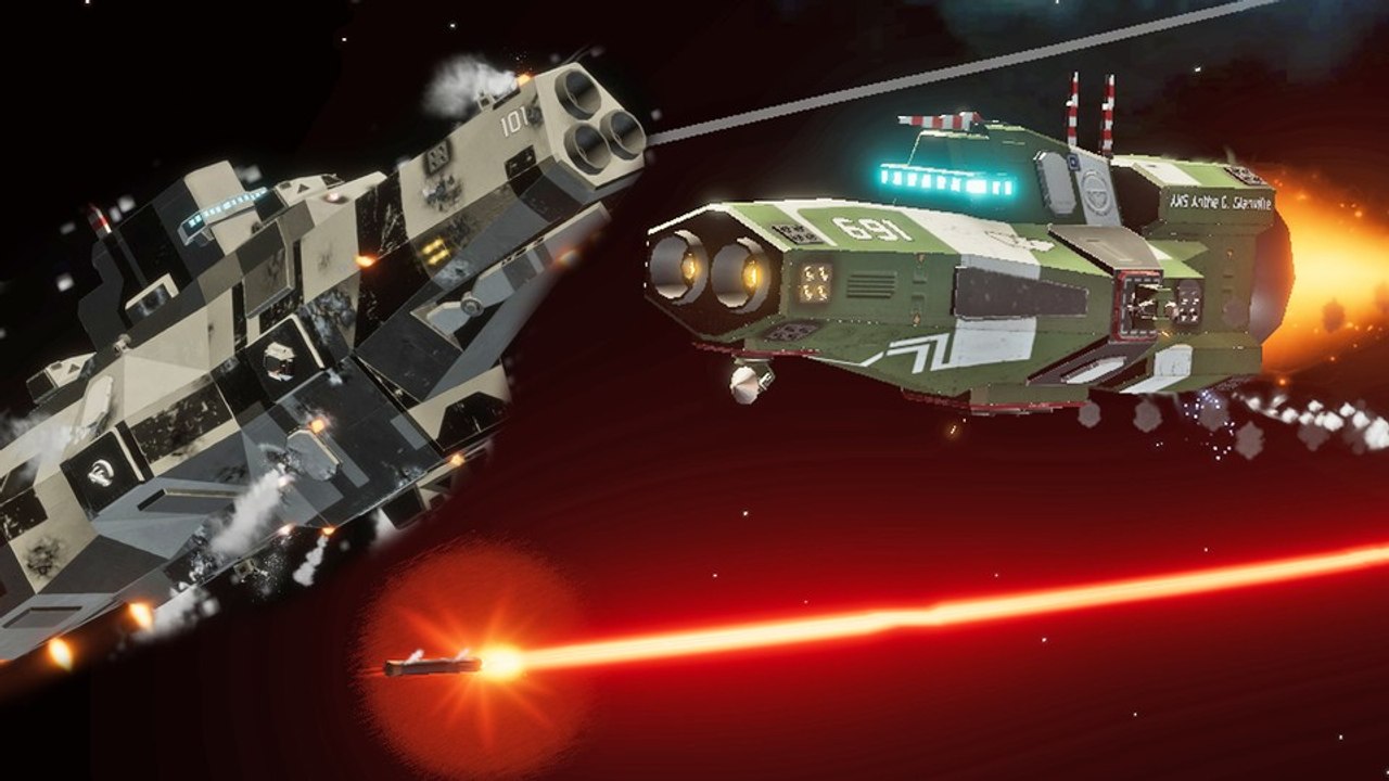 Raumkämpfe, aber realistisch: nebulous zeigt im trailer aufregende weltraumschlachten