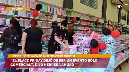 El Black Friday dejó de ser un evento sólo comercial dijo Herrera Ahuad