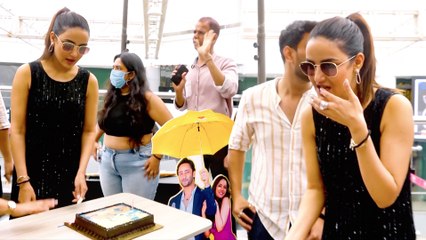 Jasmin Bhasin ने इस ख़ास अंदाज में मीडिया वालों के साथ सेलिब्रेट किया अपना जन्मदिन