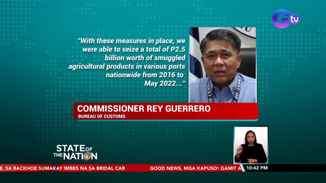 Ilan pang opisyal ng Bureau of Customs at Department of Agriculture, itinanggi ang pagkakadawit sa agricultural smuggling | SONA