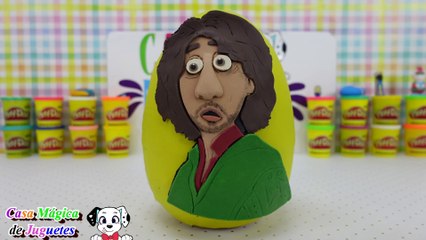 Huevo Gigante Sorpresa de Bruno de Plastilina Playdoh de La Pelicula Encanto