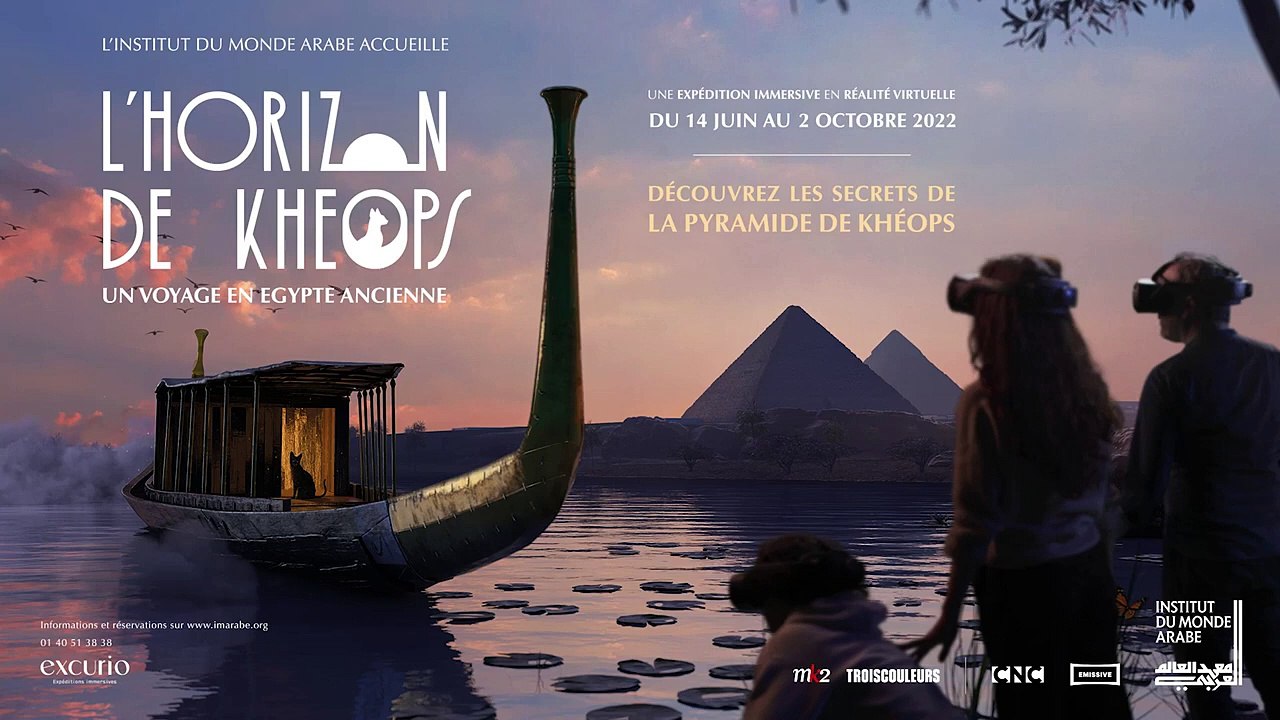 Bande-annonce de "L'Horizon de Khéops", expédition en réalité virtuelle à découvrir à Paris