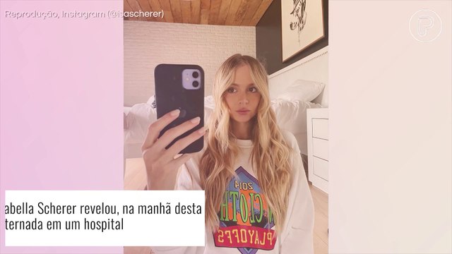 Grávida de gêmeos, Isa Scherer é internada em hospital aos 6 meses. Saiba detalhes