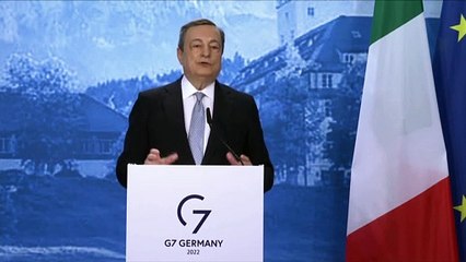 G7, Draghi cita proverbio africano: "Quando gli elefanti lottano l'erba soffre"
