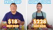 $228 vs $18 Hot Dog: Pro Chef & Home Cook Swap Ingredients