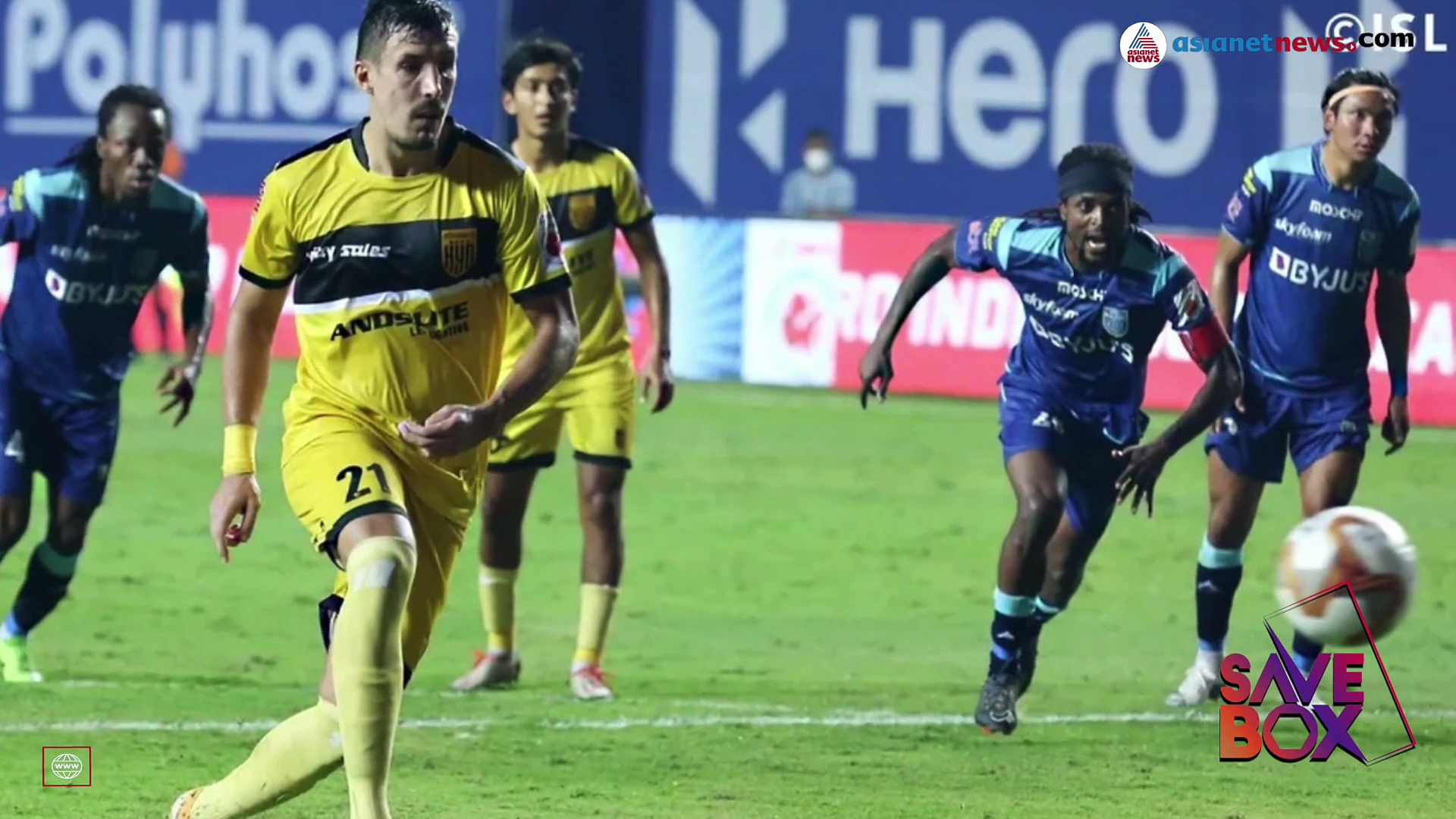 ബ്ലാസ്റ്റേഴ്സിന്‍റെ കൊമ്പൊടിച്ച നായകന്‍; ഹൈദരാബാദിന്‍റെ അരിഡാനെ സന്‍റാന കളിയിലെ താരം