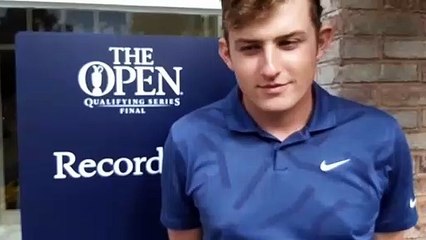 Barclay Brown from Hallamshire discusses chances of reaching The Open