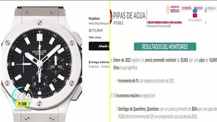 Samuel García usa reloj de alrededor de 172 mil pesos