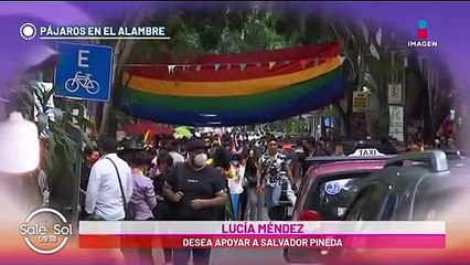 Lucía Méndez desea apoyar a Salvador Pineda