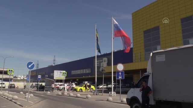 Son dakika haberleri | IKEA, Rusya pazarından çıkış kararı almasının ardından mağazada kalan ürünler indirimli olarak satışa sunuldu