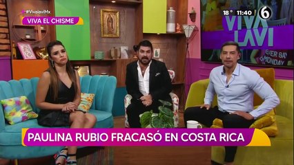 Paulina Rubio fracasó en Costa Rica; ¿fue grosera con la prensa?